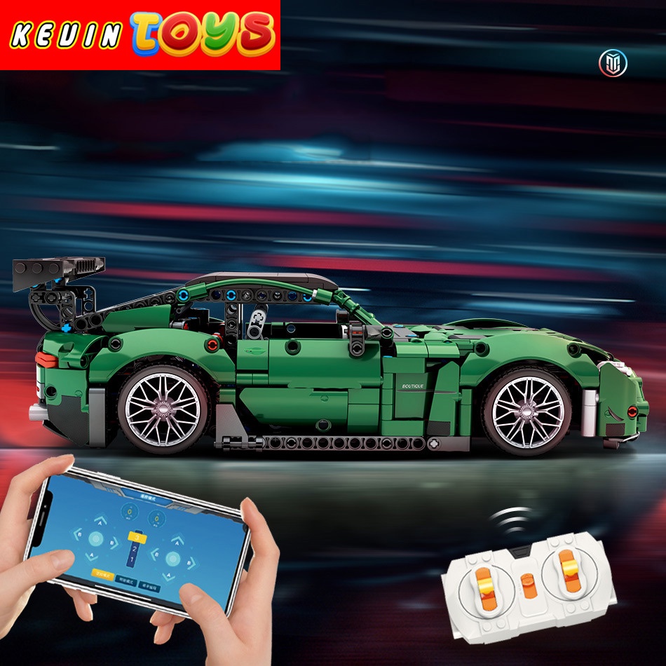 Đồ Chơi Lắp Ráp LEGO TECHNIC Xe Mô Hình Điều Khiển Từ Xa Siêu Xe Mercedes Benz AMG GTR No.88302 Với 2527 Mảnh Ghép
