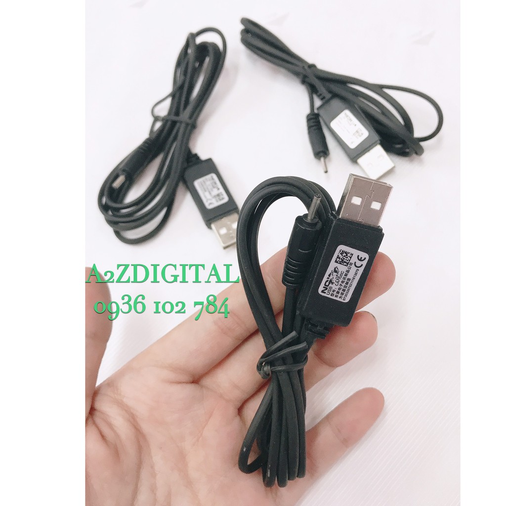 CÁP SẠC USB RA ĐẦU SẠC CHÂN KIM - NOKIA ĐUÔI NHỎ