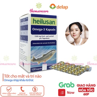 Bổ sung Omega từ dầu cá - Omega 3 Heilusan - Nhập khẩu chính hãng từ Đức.