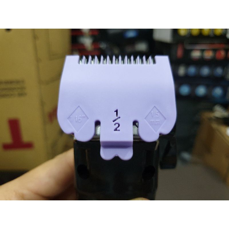 Cữ Tông Đơ Cắt Tóc 1.5mm Và 4.5mm Cho Tông Đơ Kemei, Jame. Bộ 2 Cữ Nhựa 1.5m Và 4.5mm Loại Tốt.