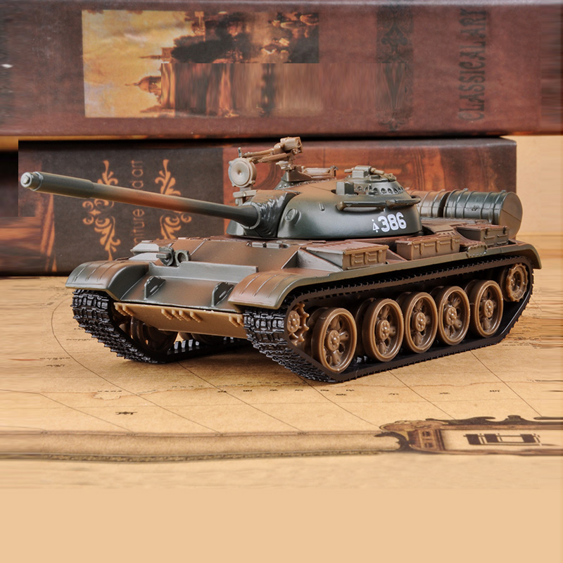 Mô hình xe tăng đồ chơi Soviet T55 tỉ lệ 1/43