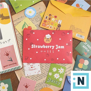 [ iNote ] Set 40 Sticker Dán Bữa Tiệc Phong Thư Đáng Yêu Trang Trí Thủ Công