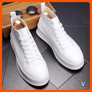 Giày Thời Trang Nam Cao Cấp White High Neck