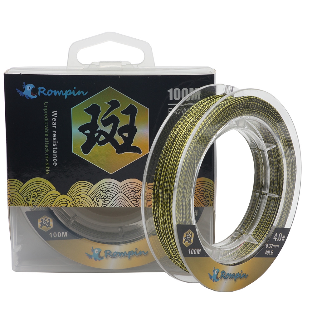Cuộn dây câu cá 100m bện 4 sợi PE chất lượng cao
