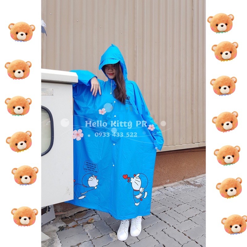 Áo mưa Hello Kitty - Doremon Doraemon