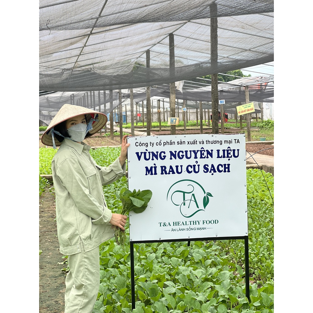 Mì Tươi Chùm Ngây Tafood Eat Clean Giảm Cân, Ăn Chay, Thực Dưỡng, Bổ Sung Vitamin, Chất Xơ, Dễ Tiêu Hóa 250g