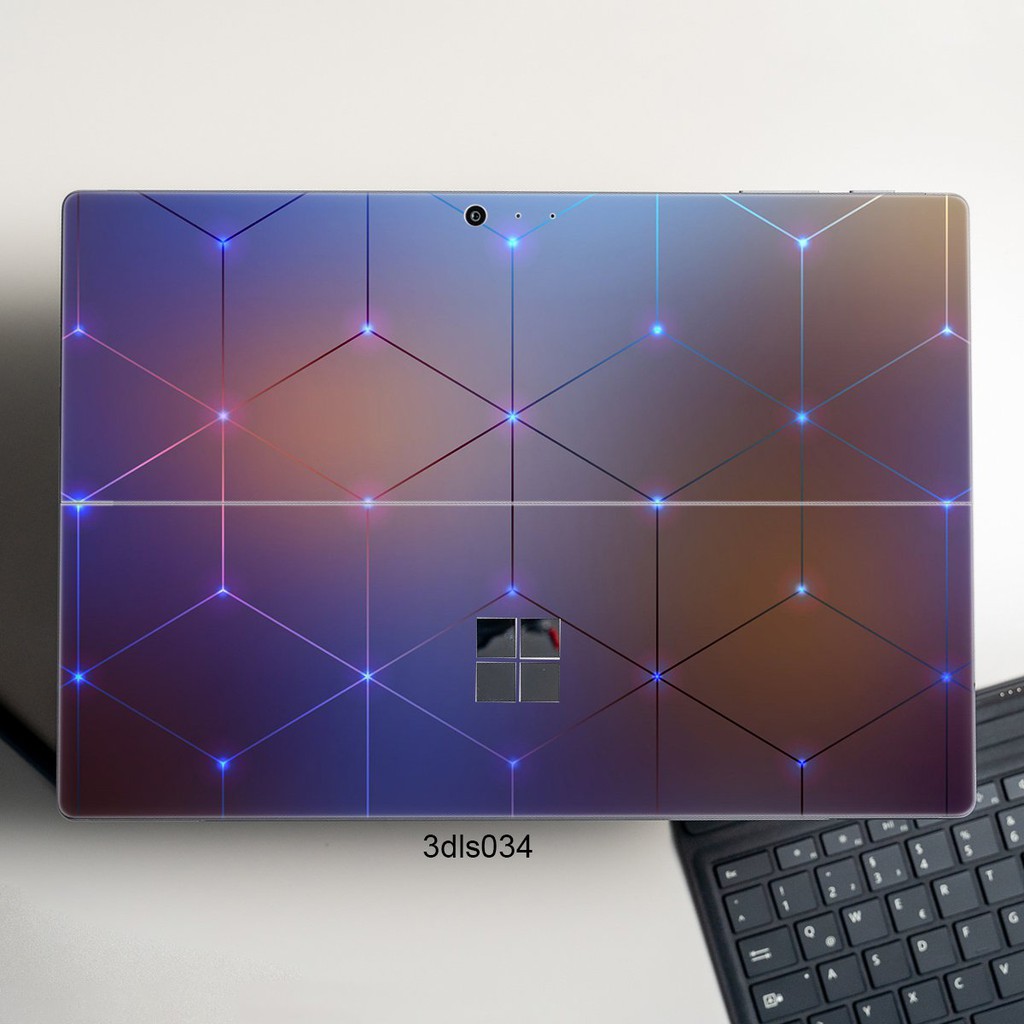 Skin dán hình 3D Color cho Surface 3 2015; Go, Go 2, Go 3; Pro 2 3 4 5 6 7 8 X