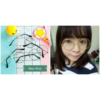 Kính gọng tròn nhiều màu Kính vintage Cute Glasses