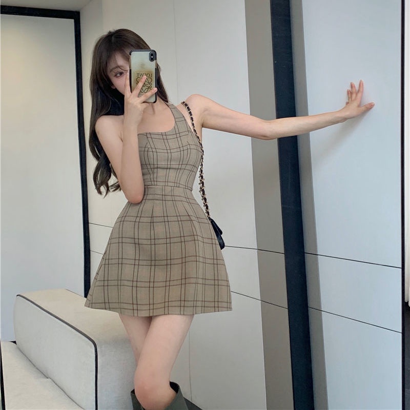 Đầm Hai Dây Thời Trang Mùa Hè Pháp Hàng Mới 2022 Dành Cho Bạn Nữ