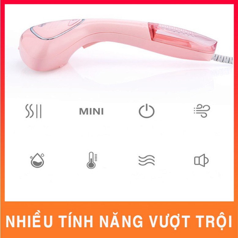 [GIÁ SỐC] Bàn Là Hơi Nước Cầm Tay, Bàn Uỉ Hơi Nước - Công Suất 1000W, Nhỏ Gọn, Tiện Lợi Cho Mọi Nhà MUA NGAY KẺO LỠ