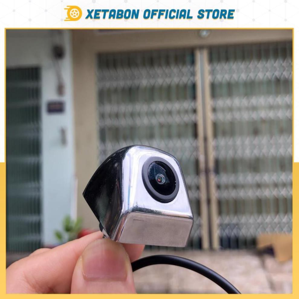 [CHÍNH HÃNG] Camera lùi AHD kim loại chrome sáng bóng 4 mắt - FULL HD