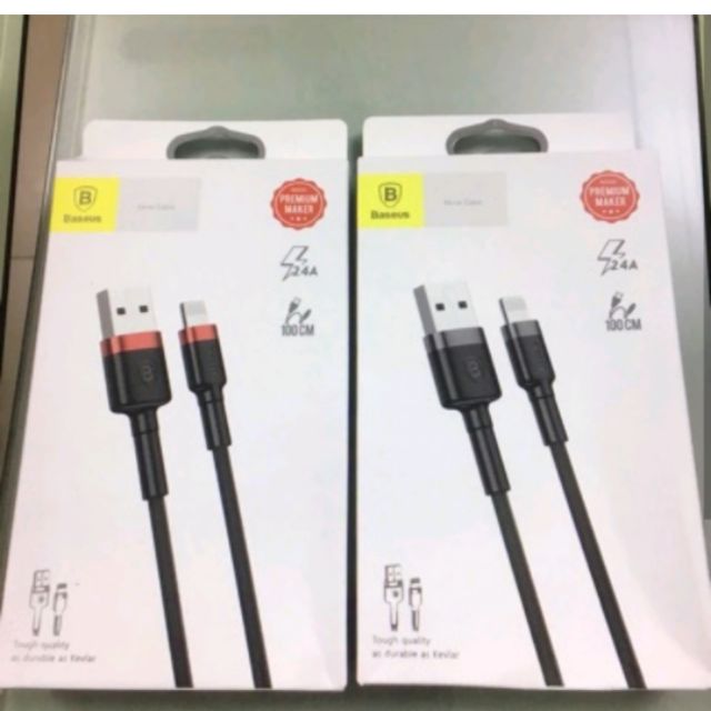 Cáp sạc baseus chân iphone