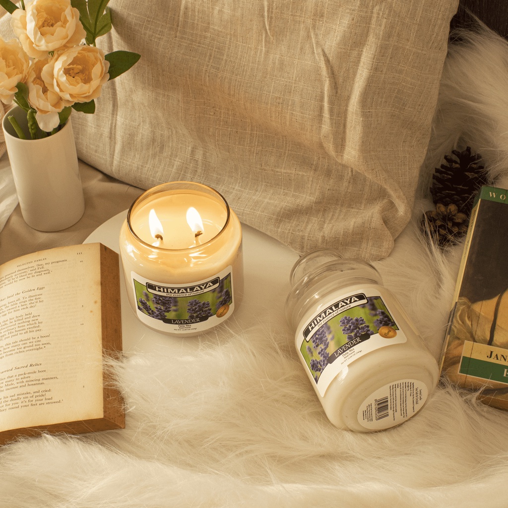 Nến thơm Himalaya hương Lavender 140g/343g/545g