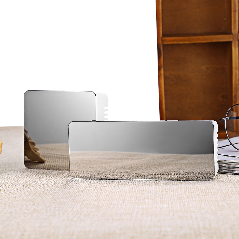 Đồng Hồ Báo Thức Để Bàn Có Đèn Nền Trang Trí Nội Thất