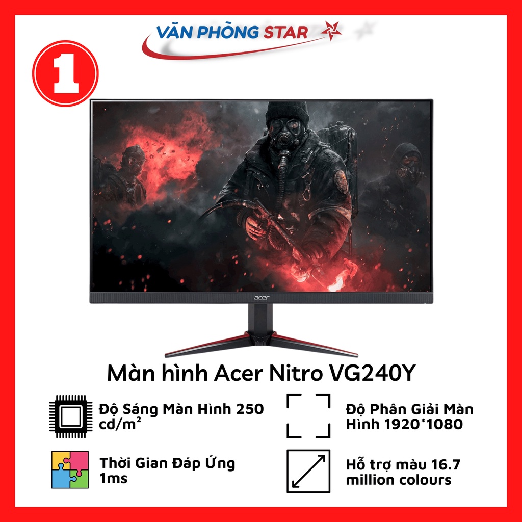 Màn hình Acer Nitro VG240Y chính hãng