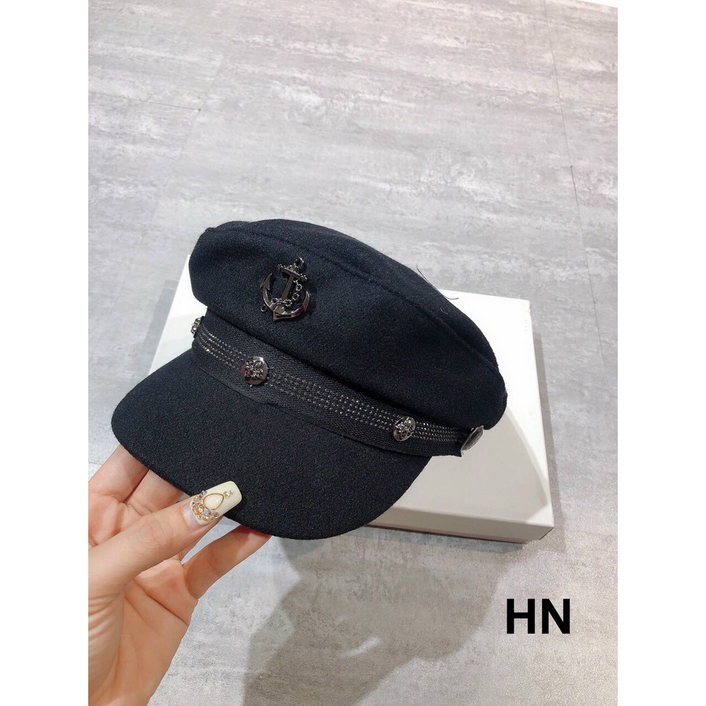 Nón Kepi thời trang đen cá tính💥 👉Giá: 170k