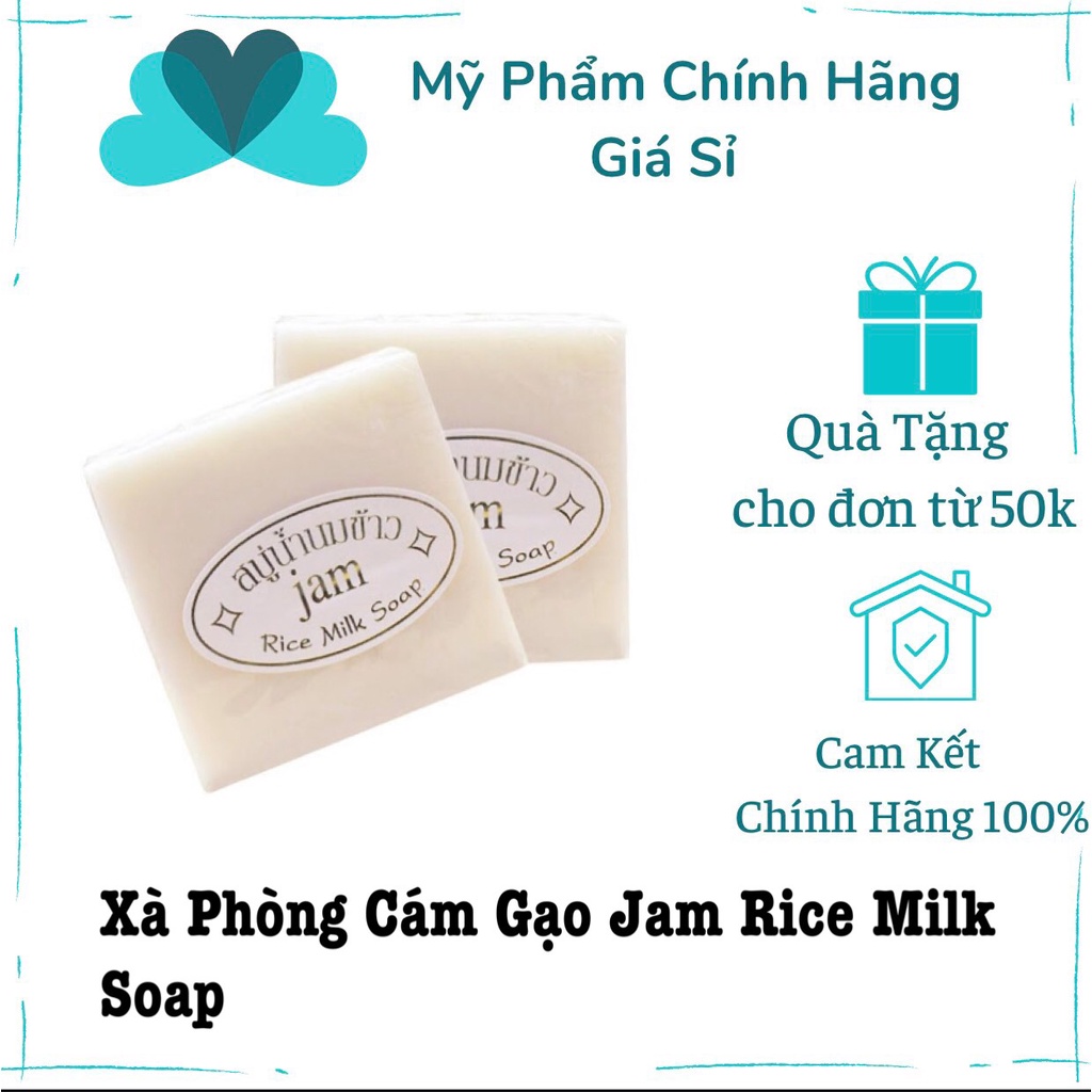 Xà Phòng Cám Gạo Jam Rice Milk Soap