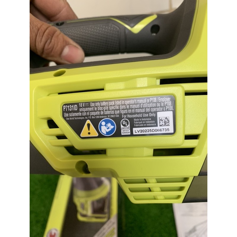 Thân máy hút bụi Ryobi 18v