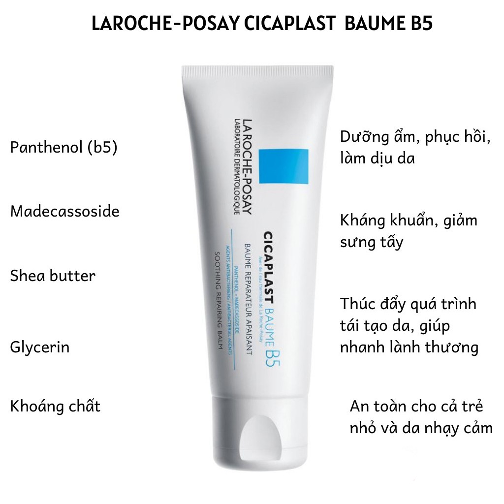 Kem dưỡng La Roche Posay Cicaplast Baume B5