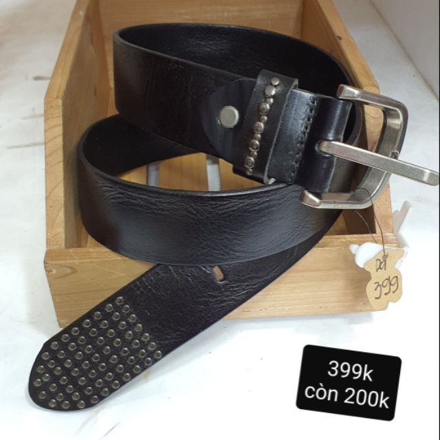 DÂY NỊT DA THẬT HÀN QUỐC 3