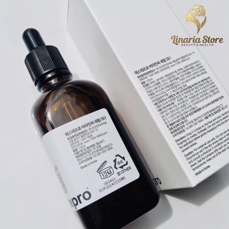 Serum dưỡng trắng mờ thâm Esthepro Vitamin C Serum 561 | BigBuy360 - bigbuy360.vn