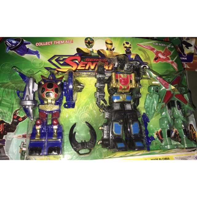 Vỉ 3 con siêu nhân transfom