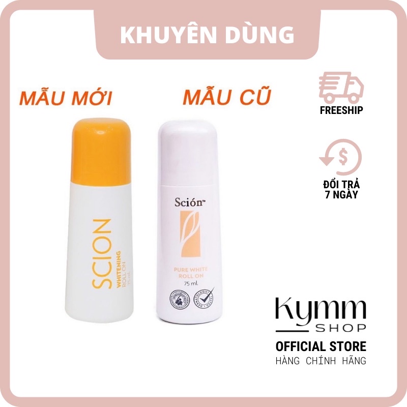 Lăn khử mùi NuSkin Scion Pure White Roll On Mỹ 75ML