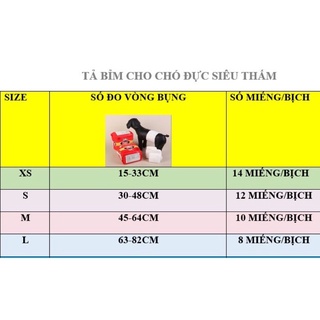 Tã Bỉm Chó Đực Dono - Gói Nguyên
