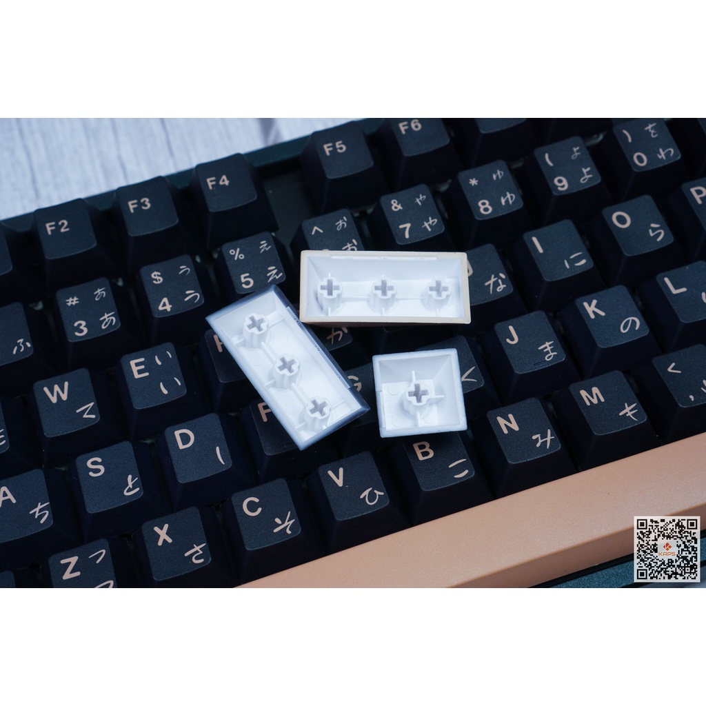 Keycap Inukuma PBT profile Cherry in dyesub 129 nút cho bàn phím cơ layout 108/104/98/87/84/75/68/64/61