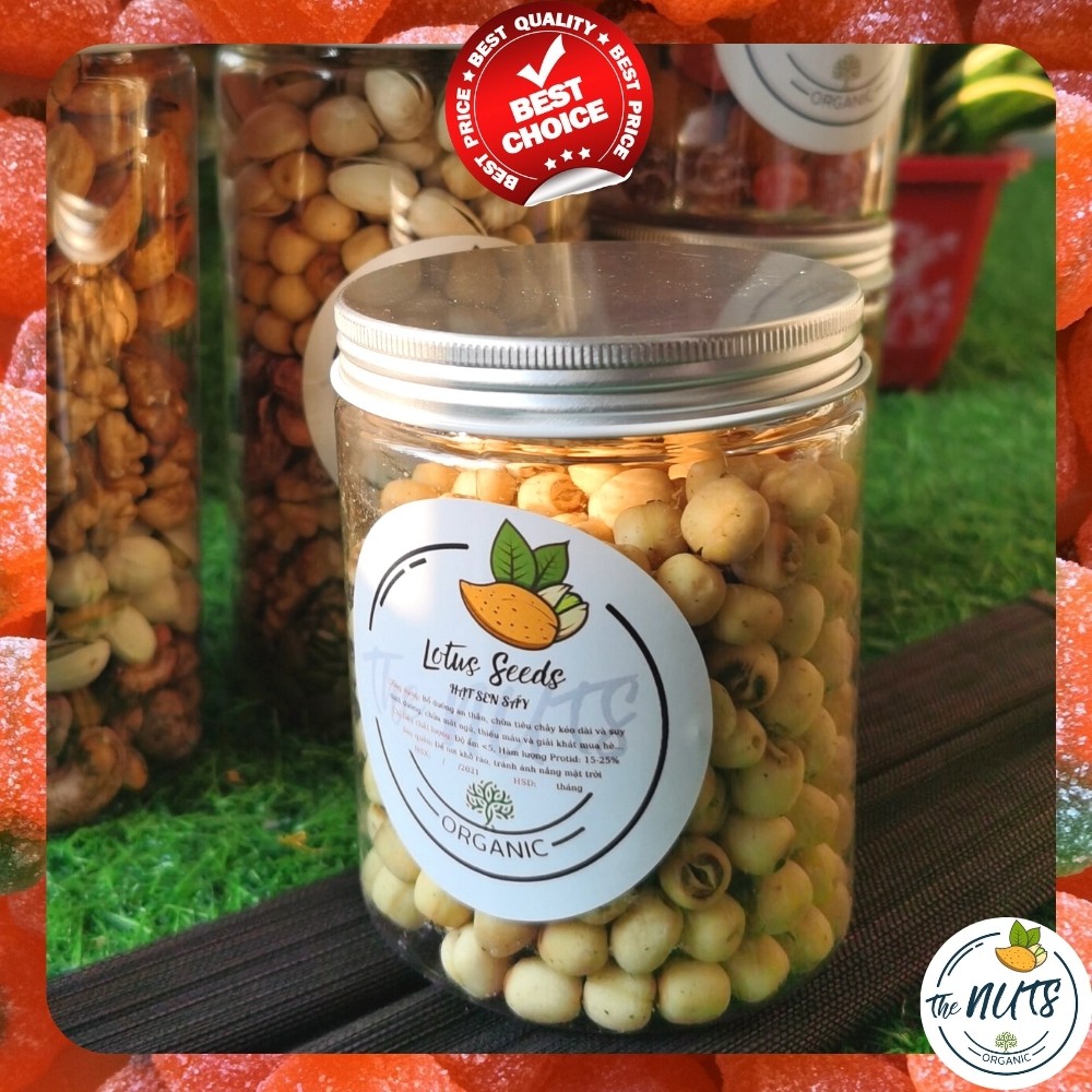 Hạt sen sấy khô The NUTS giòn, ăn liền 500g - TTN15