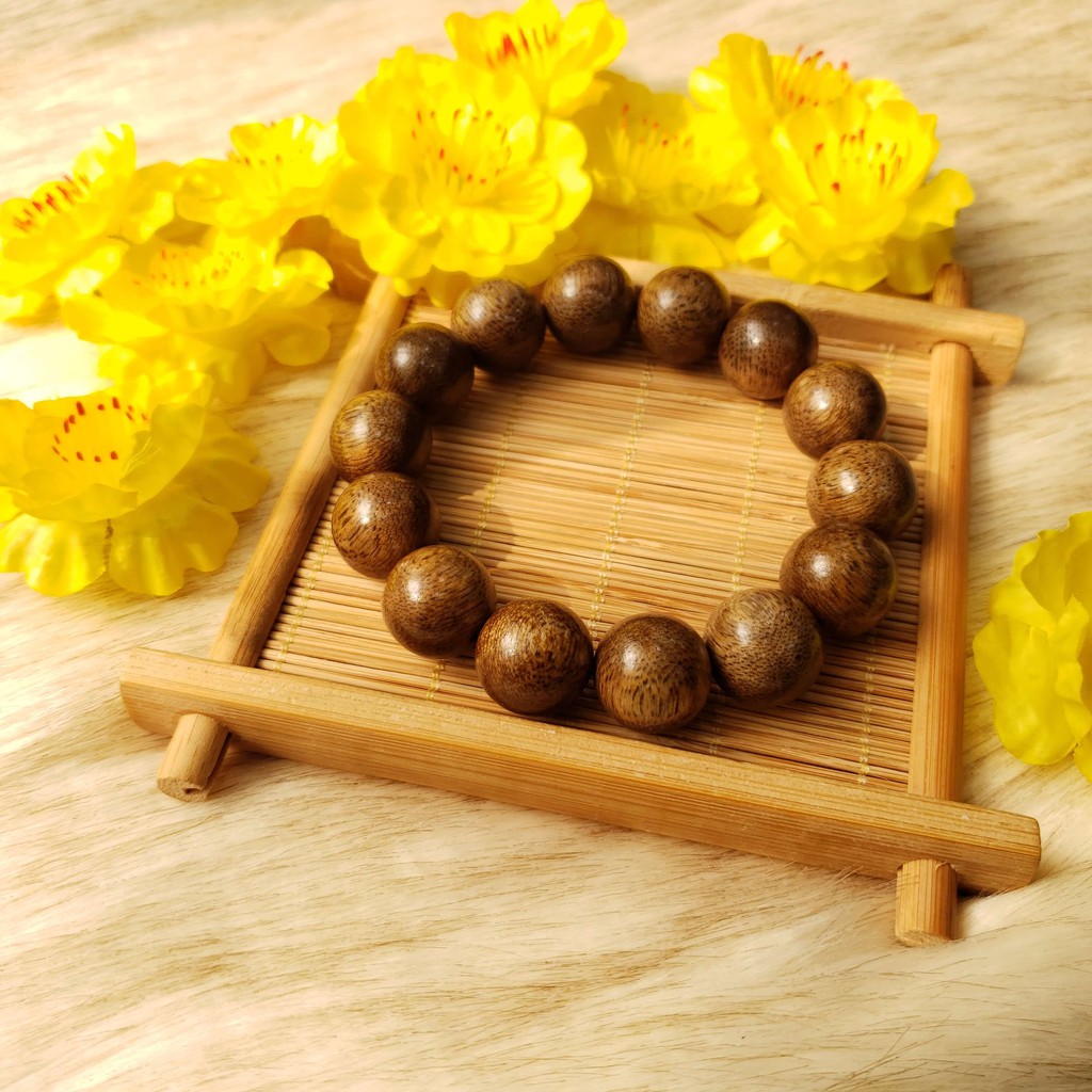 Vòng Tay Trầm Hương Hạt Tròn Đơn 8/10/12/14/16/18mm Trầm Tốc Việt - Mộc Trầm Hương | BigBuy360 - bigbuy360.vn