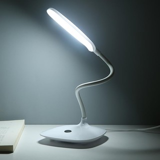 LED Desk Read Lamp USB Powered Study Foldable Bendable Office Table Light