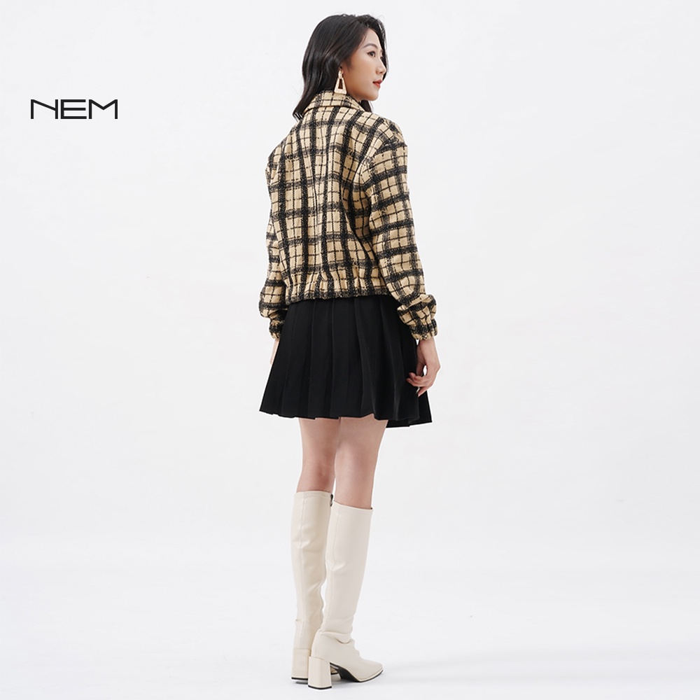 Áo khoác công sở nữ thiết kế cao cấp dáng ngắn NEM Fashion AK27662