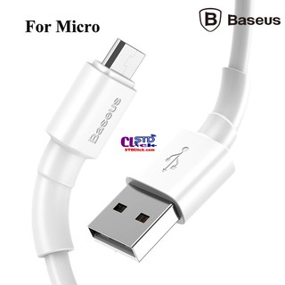 DÂY CÁP SẠC MICRO BASEUS MINI WHITE CHÍNH HÃNG [NEW 100%]