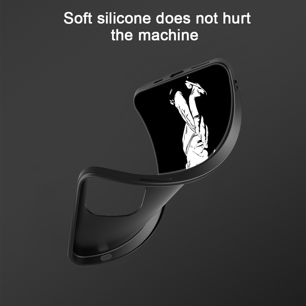 Ốp Điện Thoại Tpu Silicon Bề Mặt Nhám Siêu Mỏng In Hình Đồ Họa Thời Trang Cho Iphone 8 7 6 6s 5 5s Se Plus