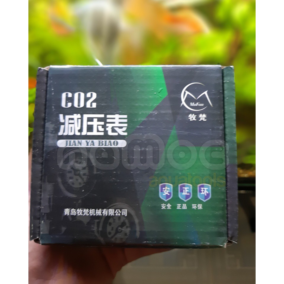 Van Cơ MUFAN - Van Tinh Chỉnh CO2 Mufan Có Đồng Hồ Báo Áp Suất