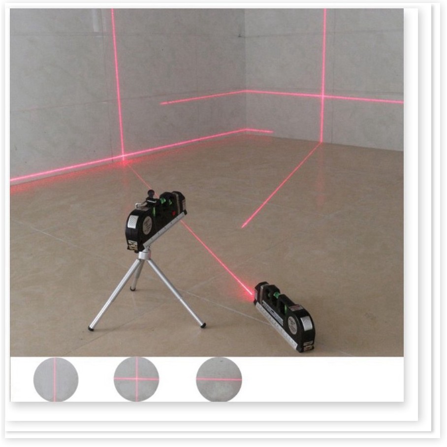 【Có hàng sẵn】Thước Ni vô laser đa năng