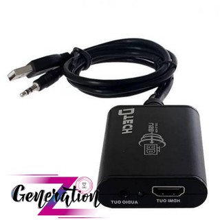 BỘ CHUYỂN TÍN HIỆU USB RA HDMI + AUDIO DTECH DT-6512