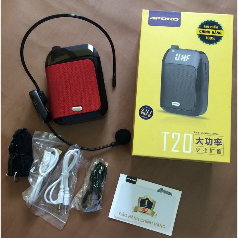 Máy trợ giảng không dây chính hãng Aporo T20UHF