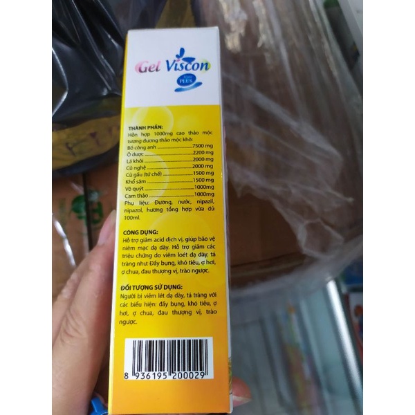 Gel Viscon Kore Plus giảm viêm loét dạ dày tá tràng, Người viên đau dạ dày, hành tá tràng, trào ngược dạ dày thực quản