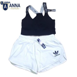 Bộ quần áo tập gym, yoga, thể thao thời trang nữ Anna ( Hình Shop Tự Chụp)
