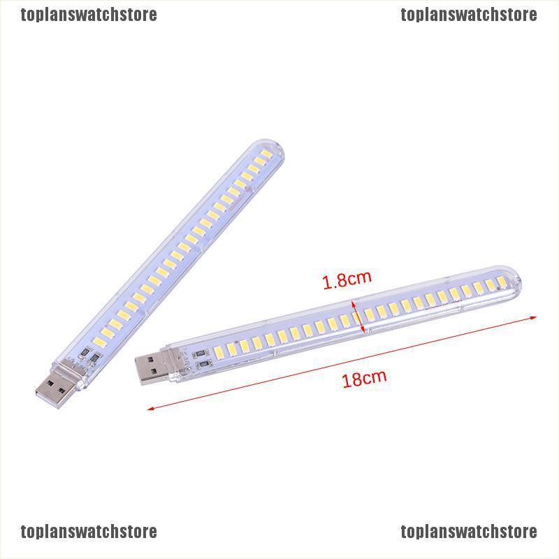 Đèn LED USB 5V 12W 24 Bóng Chất Lượng Cao