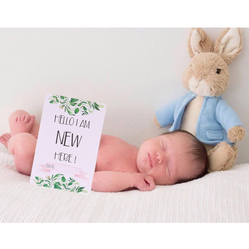 Thẻ dán trang trí chụp ảnh cho bé sơ sinh
