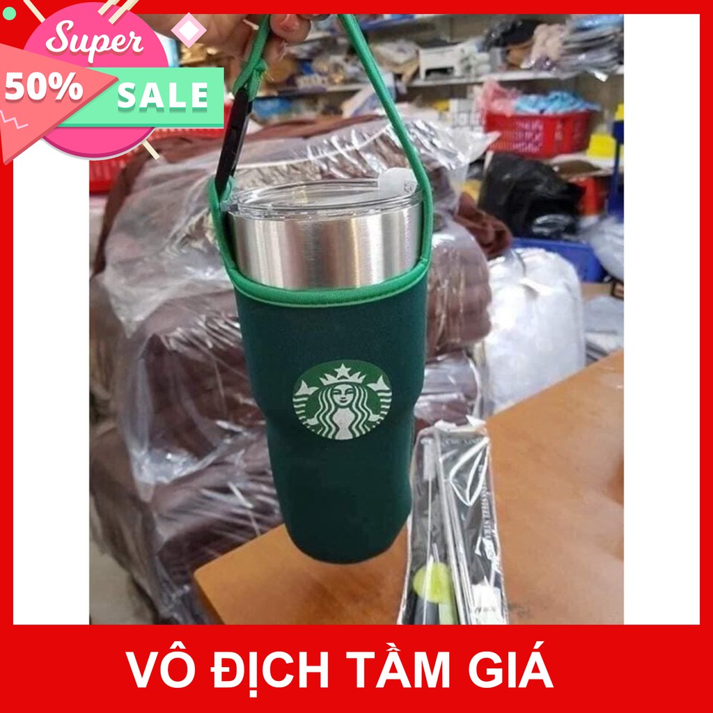 Ly Giữ Nhiệt Thái Lan 900ml Kèm Túi Xách, 2 Ống Hút Và Cọ Rửa giá rẻ số 1 giảm giá 50% mua ngay mua ngay giảm giá 50% c0