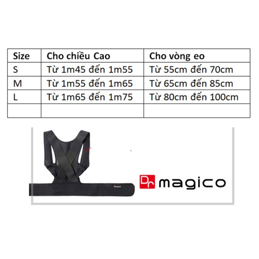 Đai Chống Gù Lưng - Dây đai chống gù lưng DR.MAGICO