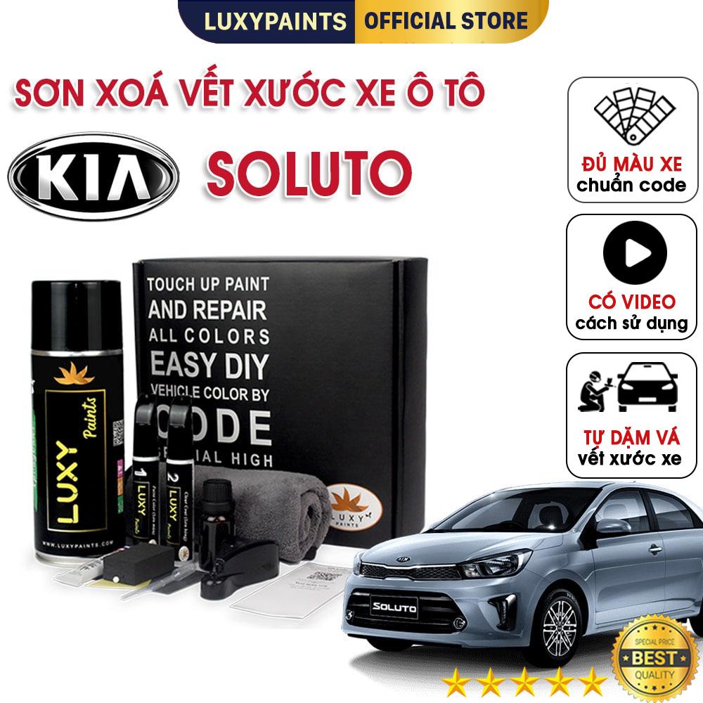 Sơn xóa vết xước xe ô tô Kia Soluto LUXYPAINTS, màu chuẩn theo Code dễ sử dụng độ bền cao - LP01KISL