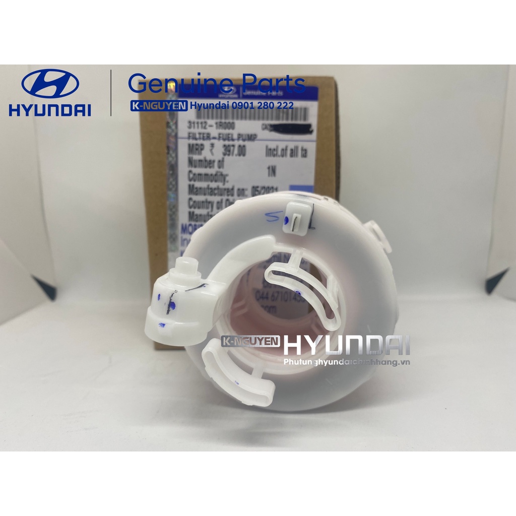 Lọc xăng, lọc nhiên liệu trong thùng xăng xe Hyundai i10, Accent, Santafe