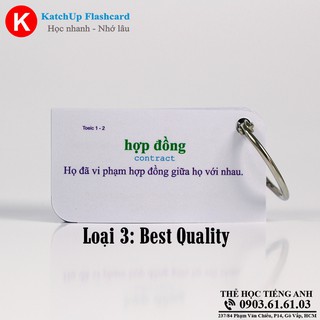 Bộ KatchUp Flashcard TOEIC – Best Quality