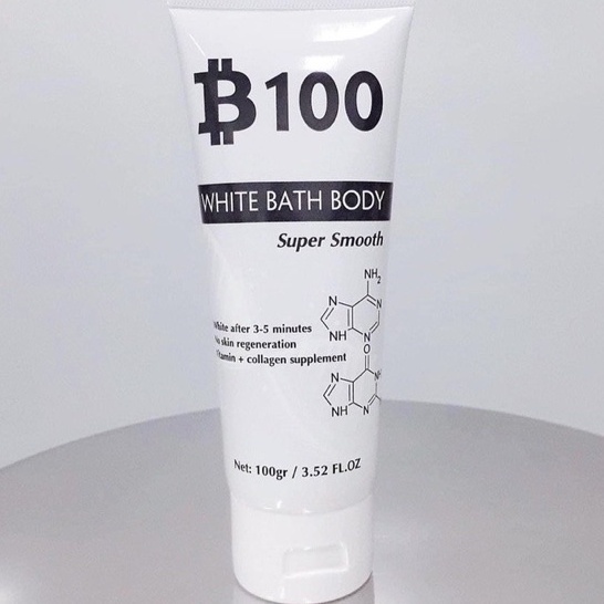 Ủ trắng body B100 DOCTOR BEAUTY, kem body siêu trắng, chống nắng, dưỡng ẩm 100gr