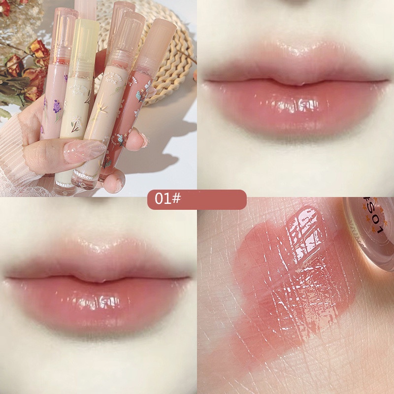 Son Bóng KAKASHOW Dạng Lỏng Dưỡng Ẩm Chống Thấm Nước Màu Sắc Thời Trang Nuôi Dưỡng Môi